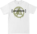 Linkin Park Unisex Adult Official Merch Linkin Park from Zero Olive Spray Tee