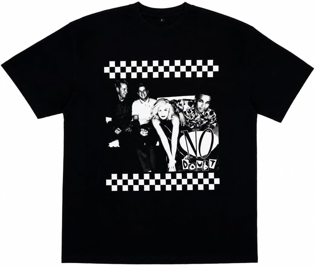 90s Retro Band Graphic Tee - Ska Punk Rock Band Tribute Shirt - Super Soft Premium Cotton Modern Fit Concert Top