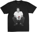 Bruno Mars Unisex Adult Bruno Mars Official Merch the Romantic Rose T-Shirt, Black