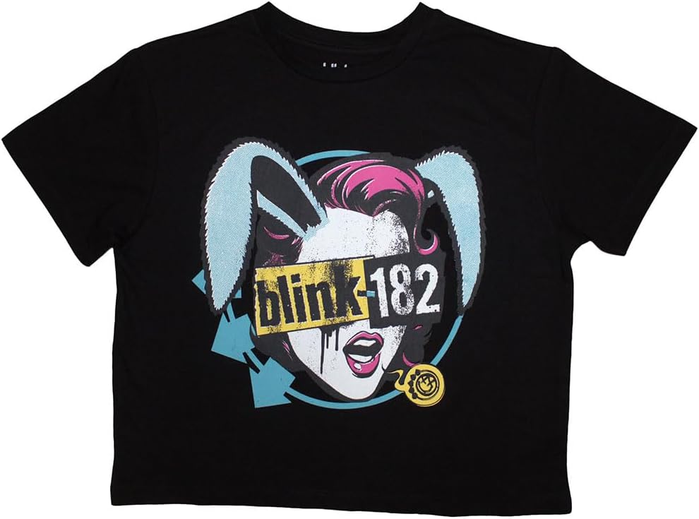 Blink 182 Blind Date Crop Top Ladies T-Shirt