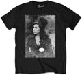 Amy Winehouse Men's Flower Portrait T-Shirt Black
