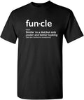 Funcle Gift for Uncle Funny T Shirt | Humorous Tee Shirts Mens | Perfect Mens Graphic T-Shirt USA Printed & Casual Style