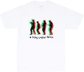 A Tribe Called Quest Unisex Adult A Tribe Called Quest Official Merch Can I Kick It Red T-Shirt