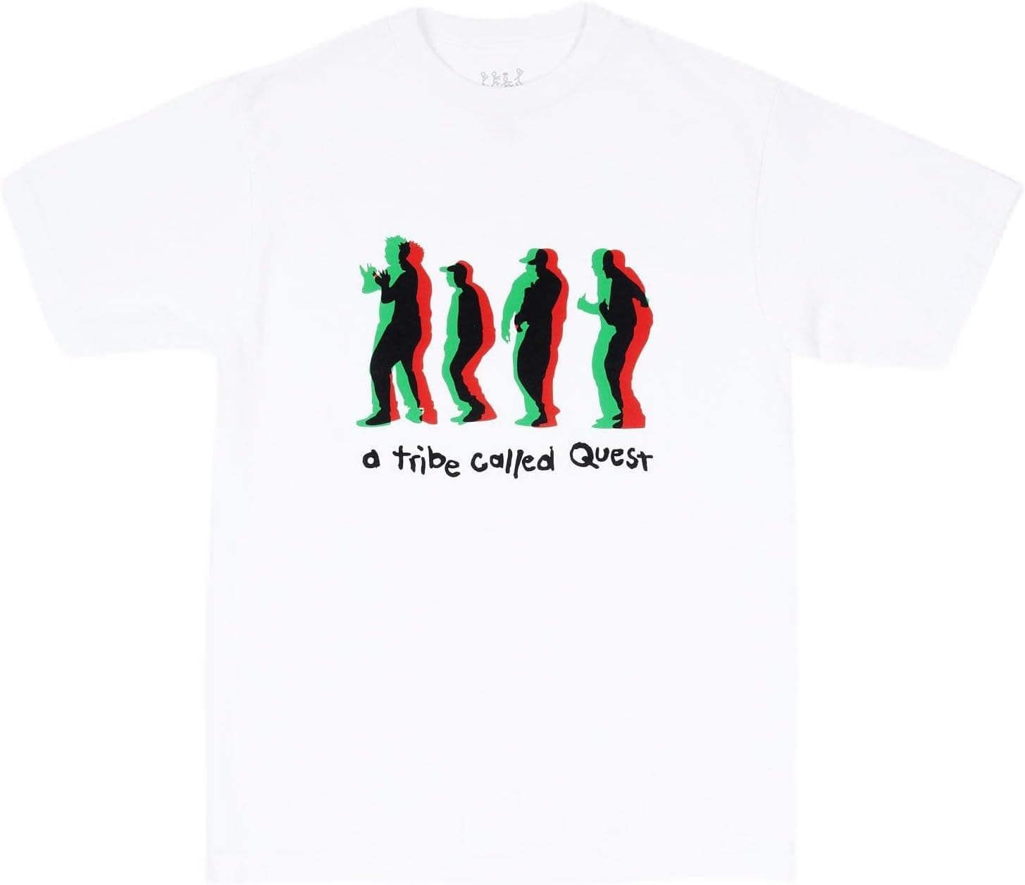 A Tribe Called Quest Unisex Adult A Tribe Called Quest Official Merch Can I Kick It Red T-Shirt