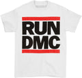 Run DMC Men's Classic Logo White T-Shirt White