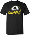 Xtreme Apparrel Team City Skyline Men's T-Shirt for Soccer Fans