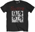 The Doors T Shirt Jim Morrison Boxes Band Logo Official Mens Black Size