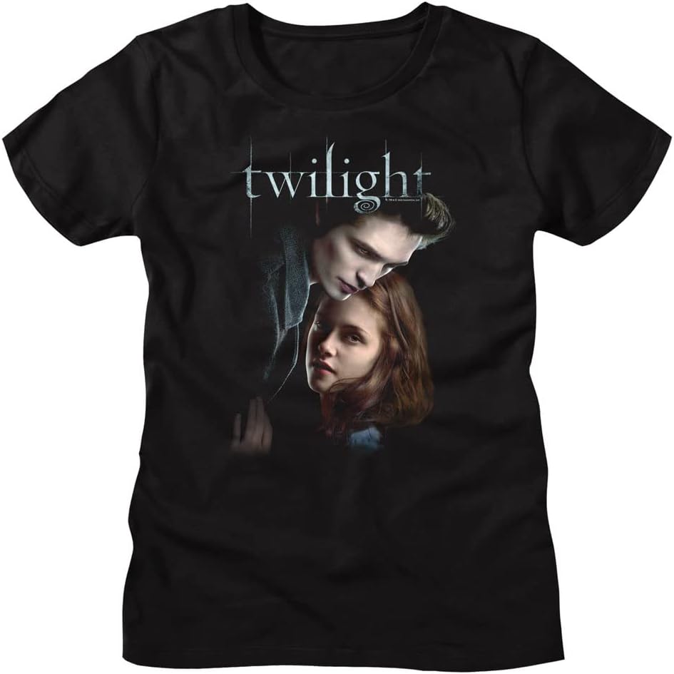 Twilight T Shirt Ed and Bella Ladies Short Sleeve T Shirts Twilight Movies Graphic Tees for Women