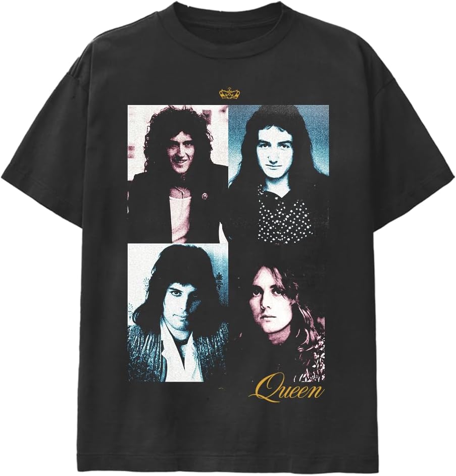 Queen Unisex Adult Offical Merch Portrait Opera T-Shirt