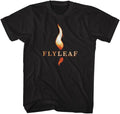 American Classics Flyleaf Flame Logo Rock Band T Shirt Black | Officially Licensed Flyleaf Merch, Designed and Printed in the USA, Unisex Crewneck Tee, Short Sleeve Graphic, Vintage Style