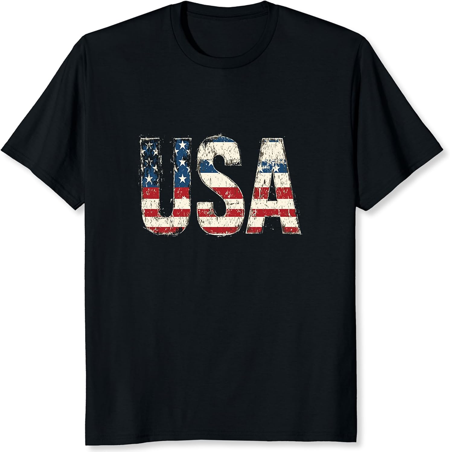 Men's USA Shirt Patriotic American Flag T Shirt for Men 4th of July Graphic Tee Independence Day Apparel