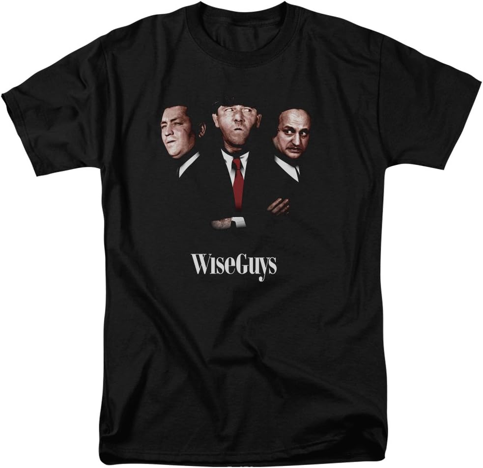 Trevco Men's Three Stooges Shernyuk Holmes Heather Adult T-Shirt