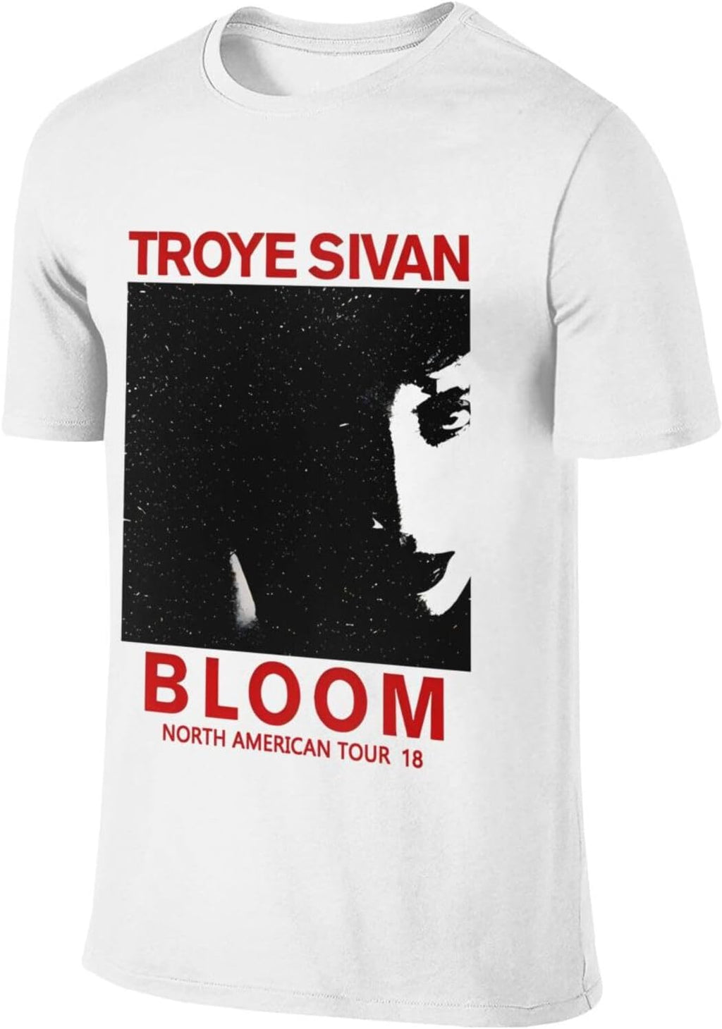 Shirt for Men Summer Cotton T Shirts Crew Neck Tops Tee Tshirts Sweatshirt Short Sleeve T-Shirts