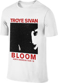 Shirt for Men Summer Cotton T Shirts Crew Neck Tops Tee Tshirts Sweatshirt Short Sleeve T-Shirts