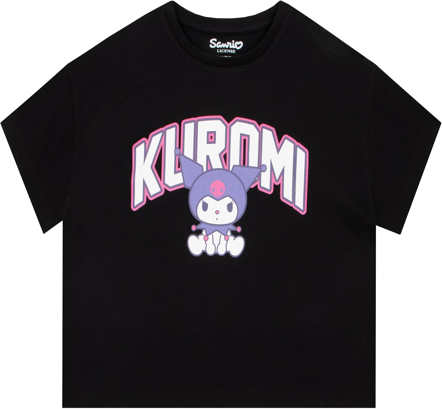 Hello Kitty Tshirt, Classic Short Sleeve Girls T Shirt, Pink Summer Boxy Girls Top