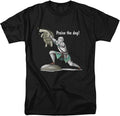 Praise The Dog! Video Game Meme Shirt for Mens Women Fans Gamer Black