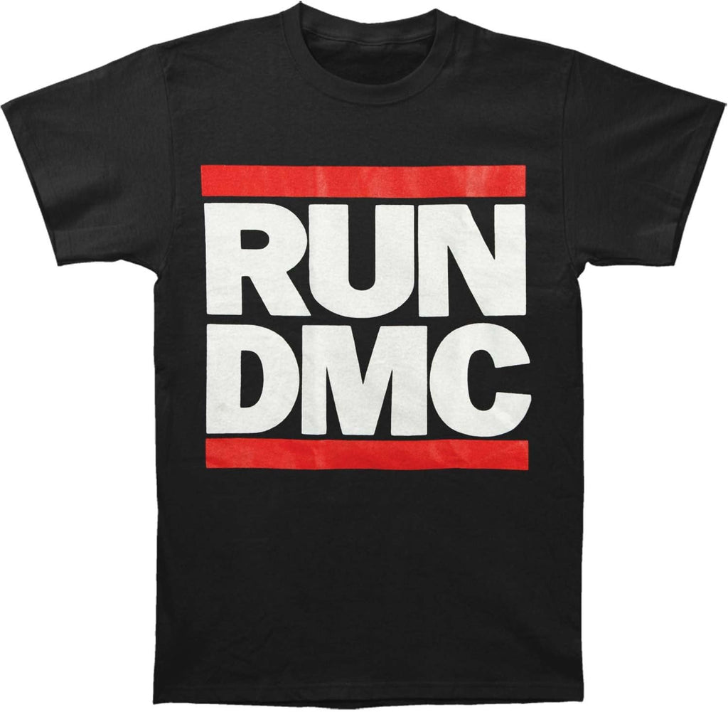 Rockabilia Men's Run DMC Logo T-Shirt Black