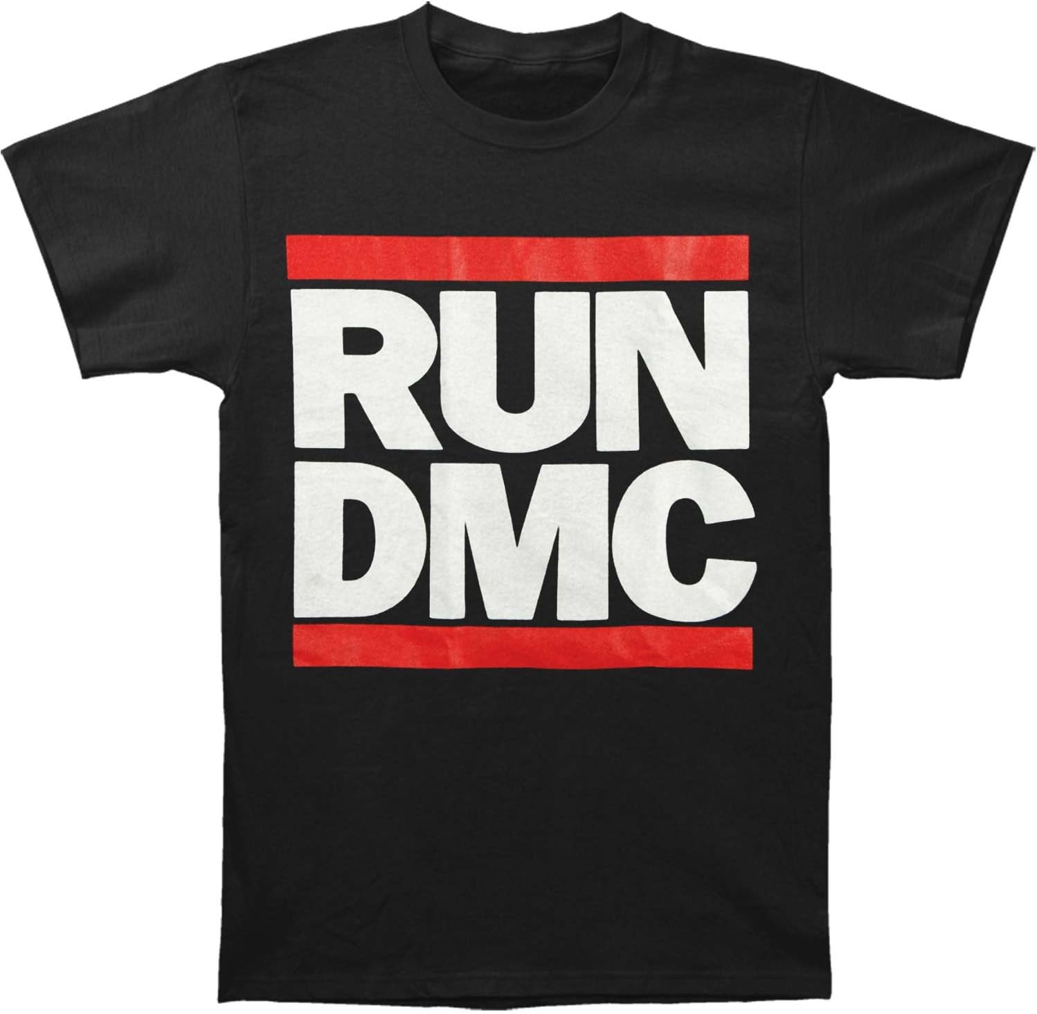 Rockabilia Men's Run DMC Logo T-Shirt Black