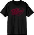 Dr Pepper Est. 1885 Maroon Logo Men's Crew Neck Short Sleeve Shirt