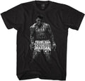 American Classics Muhammad Ali Boxing Word Art Graphic T Shirt Black | Officially Licensed Muhammad Ali Merch, Short Sleeve Crewneck Graphic Tee, Unisex Men Women, Designed and Printed in the USA