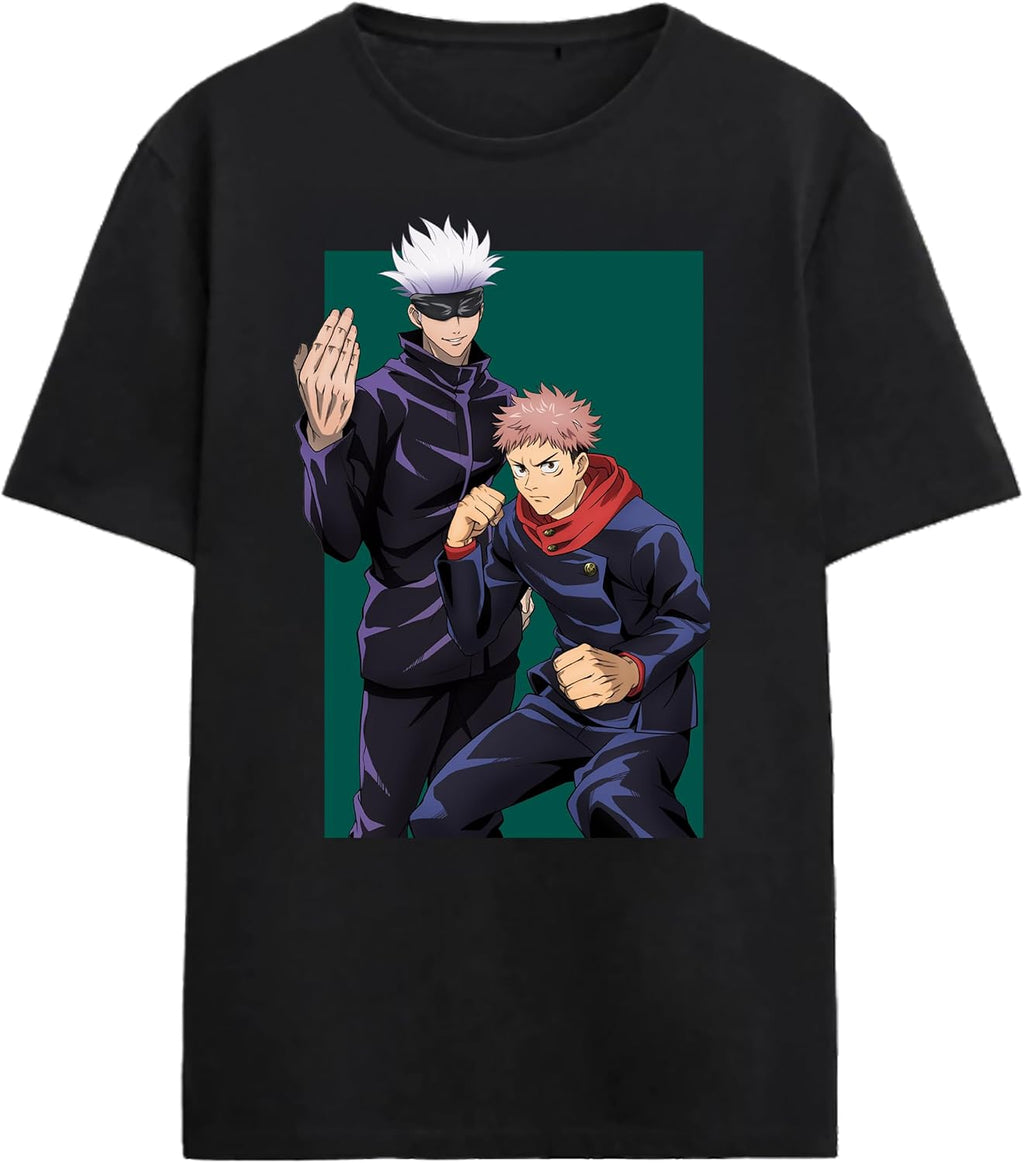 Jujutsu Kaisen Gojo Has Got You Adult Black Crew Neck Short Sleeve T-shirt