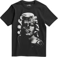 Blonde Bombshell Sugar Skull Tee Hollywood Day of The Dead Rockabilly Style Shirt