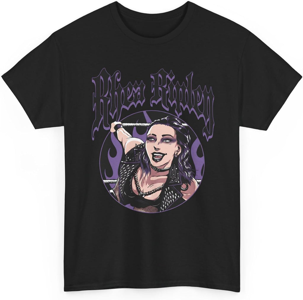 Rhea Riple Tshirt Pro Wrestling Gift T-Shirt Tee Shirt for Man Woman Black