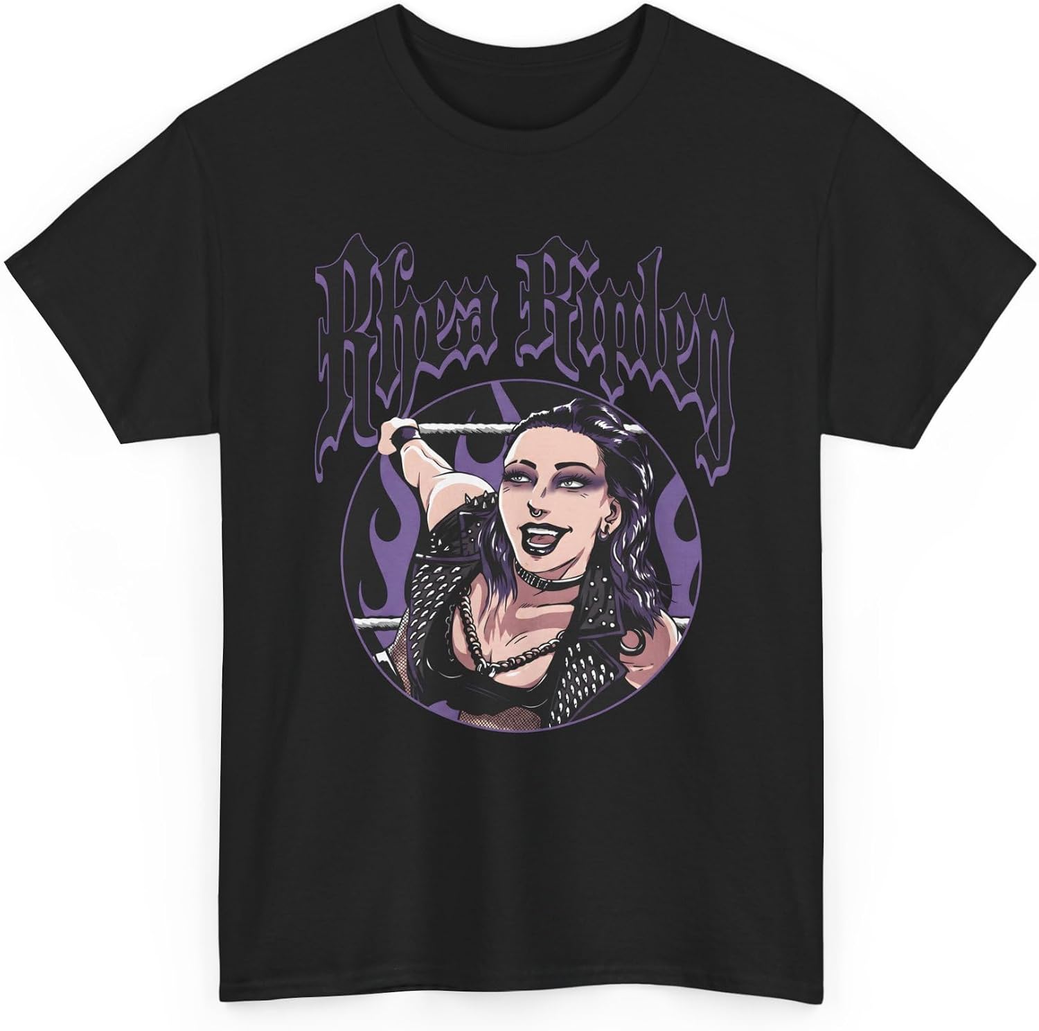 Rhea Riple Tshirt Pro Wrestling Gift T-Shirt Tee Shirt for Man Woman Black