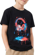 Boys Girls 4th of July Shirt USA Patriotic Tshirt,250 Anniversary Outfits Short Sleeve