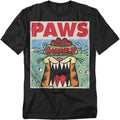 Popfunk Garfield Paws Jaws Parody T Shirt