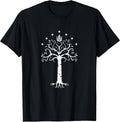 LOTR Gondor Tree Illustration Fantasy Movie T-Shirt