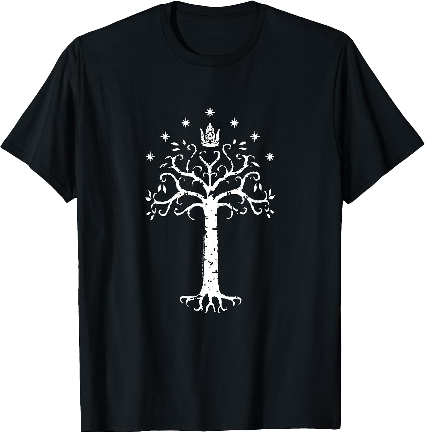 LOTR Gondor Tree Illustration Fantasy Movie T-Shirt