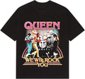 Queen Unisex Adult Offical Merch We Will Rock You T-Shirt