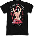 Riot Society Men's Short Sleeve Graphic and Embroidered Fashion T-Shirt