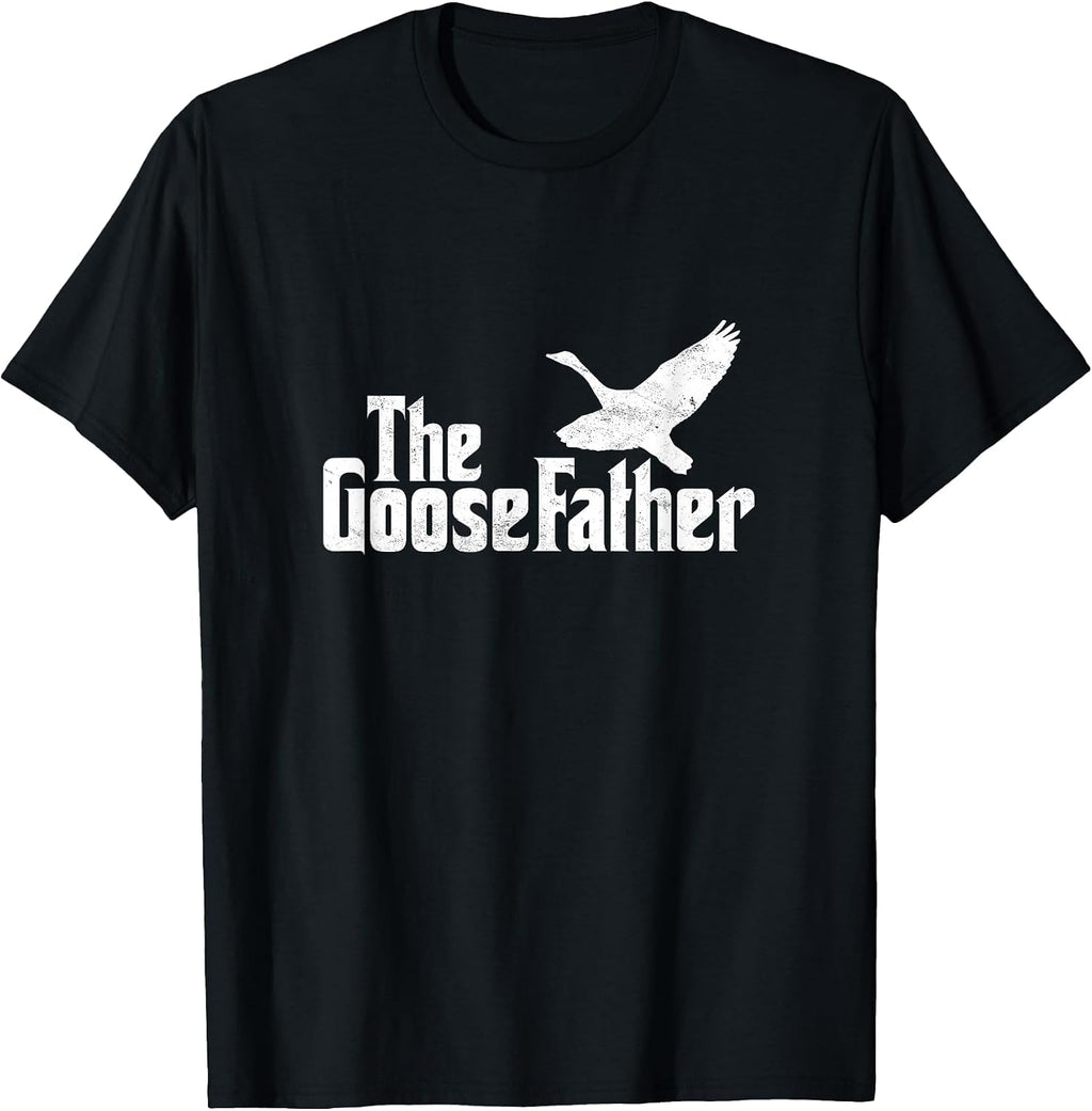 The Goosefather Goose Father Canada Geese Bird Watcher T-Shirt