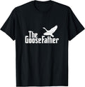 The Goosefather Goose Father Canada Geese Bird Watcher T-Shirt