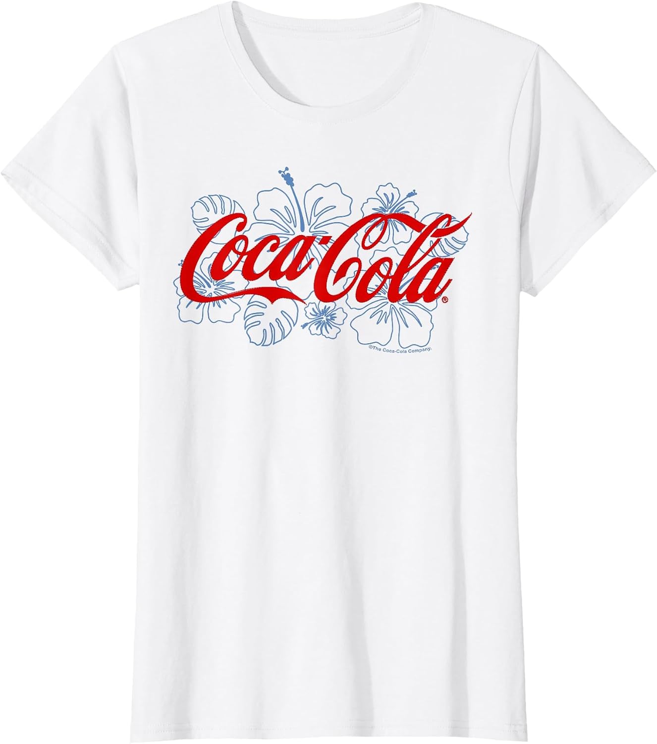 Coca-Cola Hawaiian Floral Logo T-Shirt