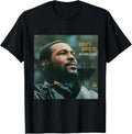 Vintage Soul Music Album Art Tee - Classic Rainy Portrait Graphic Shirt - 100% Cotton Crewneck Streetwear