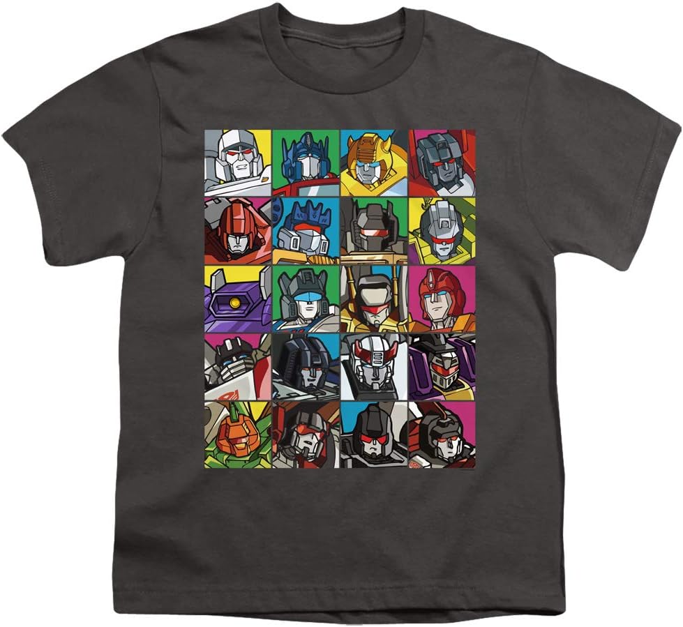 Transformers Transformer Squares Unisex Youth T Shirt