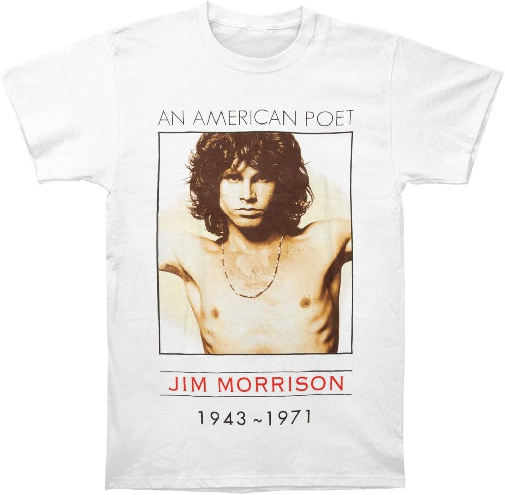 Doors Men's American Poet T-Shirt White