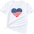 Boys Girls 4th of July Shirt USA Patriotic Tshirt,250 Anniversary Outfits Short Sleeve