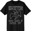 Led Zeppelin Falling Icarus 1977 Men's Crew Neck Short Sleeve T-Shirt