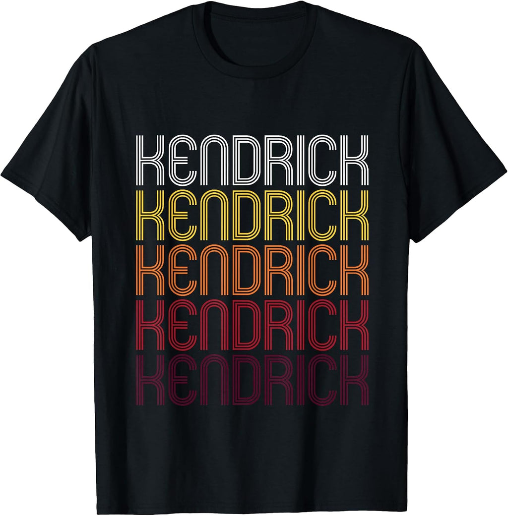 Kendrick Retro Wordmark Pattern - Vintage Style T-Shirt T-Shirt