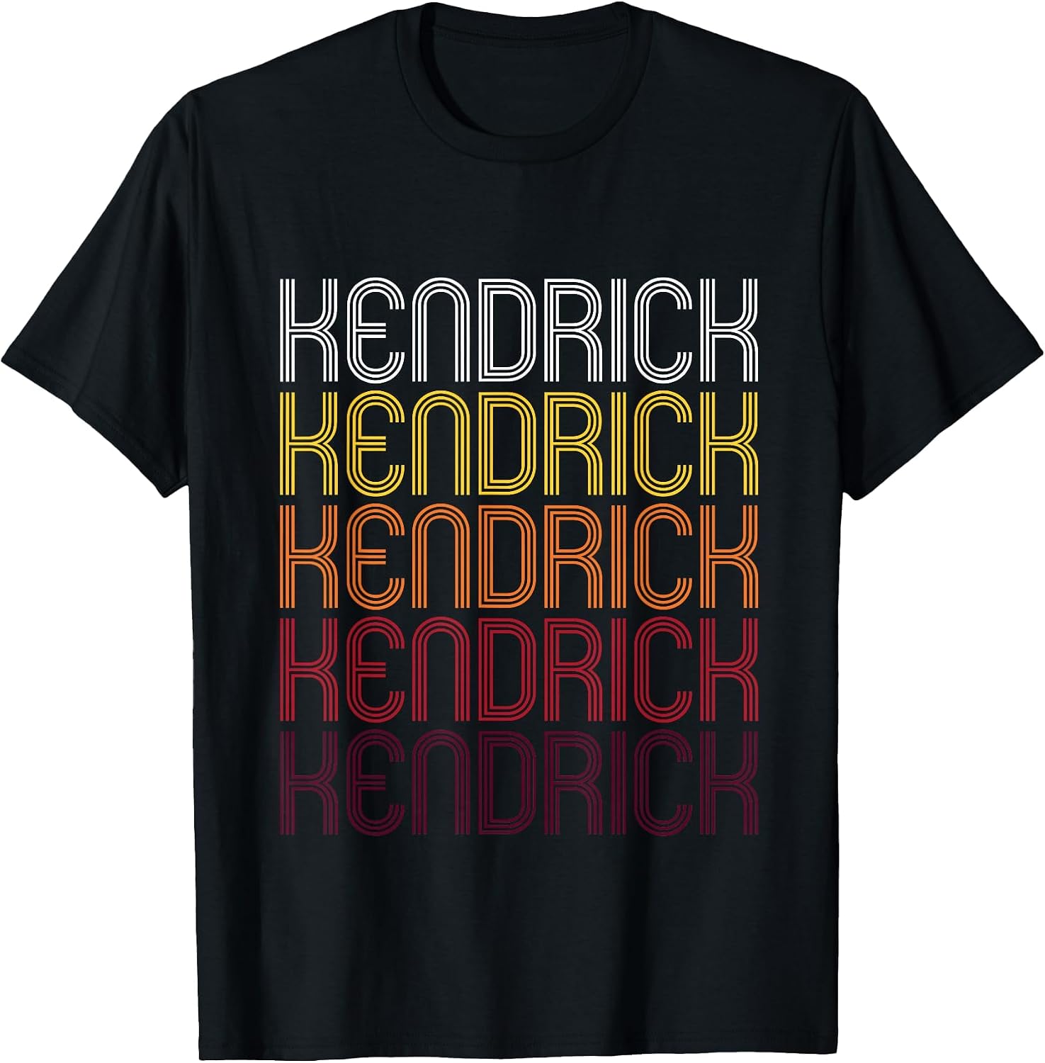 Kendrick Retro Wordmark Pattern - Vintage Style T-Shirt T-Shirt