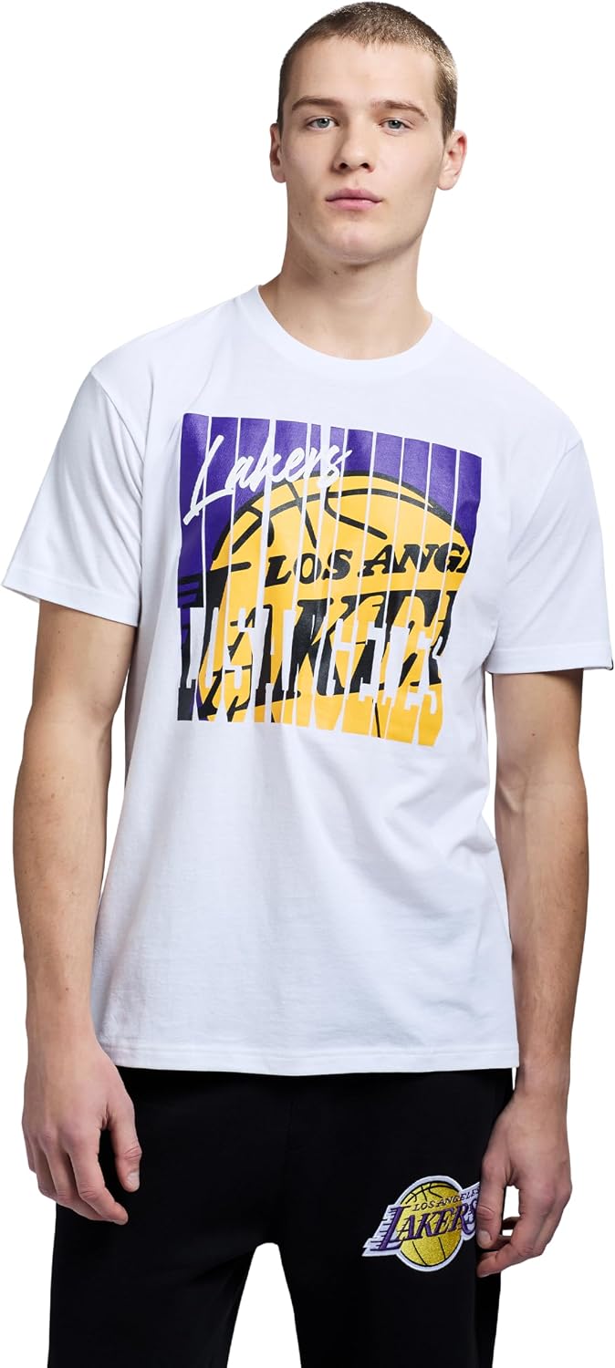 Game 7 NBA Mens Game 7 X NBA Officially Licensed Men's Graphic Short Sleeve Lightweight Crew Neck Cotton Team T-Shirt
