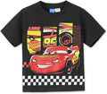 Disney Marvel Spiderman Shirt Boys Cotton Short Tee Shirt Kids Top 2-9Y | Soft Material Short Sleeve Casual Outfit Crewneck Relaxed Apparel Bright Graphic Print Daily Outerwear Summer Holiday Cloth