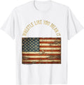 Wrestle Like You Mean It Wrestling Design T-Shirt