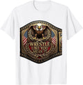 Wrestle Like You Mean It Bold Wrestling Design T-Shirt