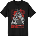 Bioworld Sakamoto Days Favorite Characters Men's Black Short Sleeve Tee