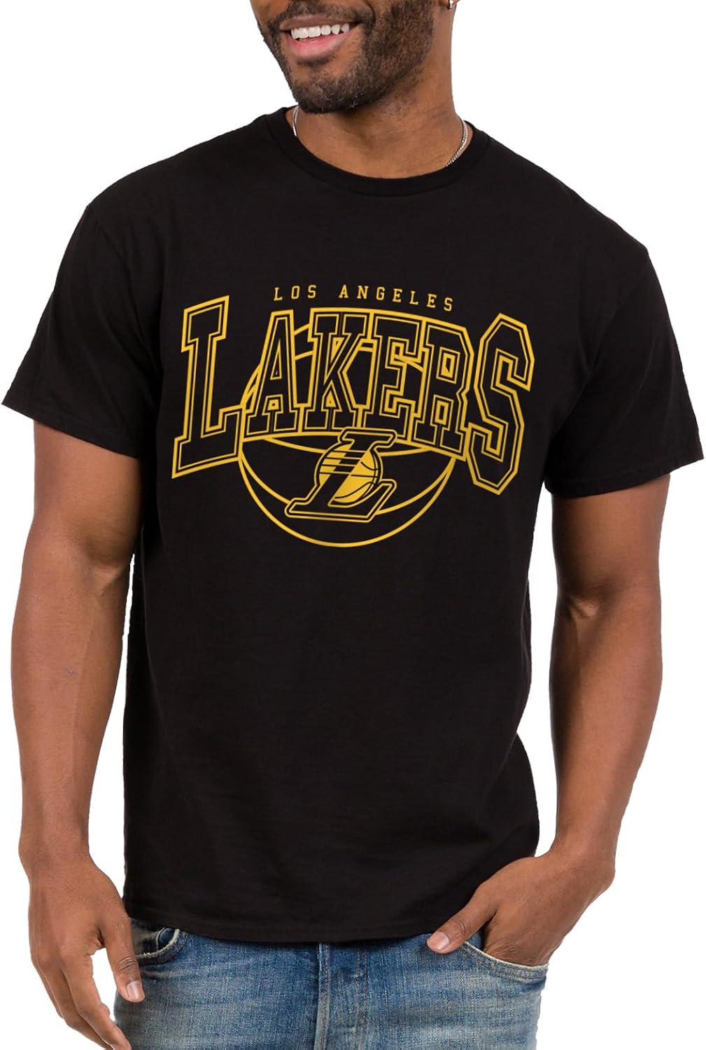 Junk Food NBA - Monochromatic Arch - Officially Licensed Adult Short Sleeve Fan Tee for Men and Women
